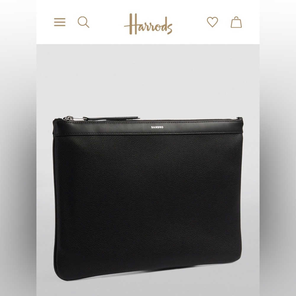 Sandro new with tag Leather Pouch